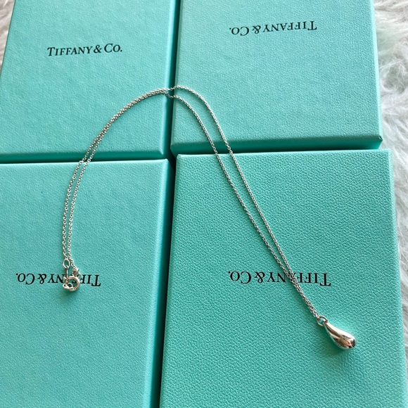 Tiffany and Co. Tear Drop Necklace - Picture 12 of 14